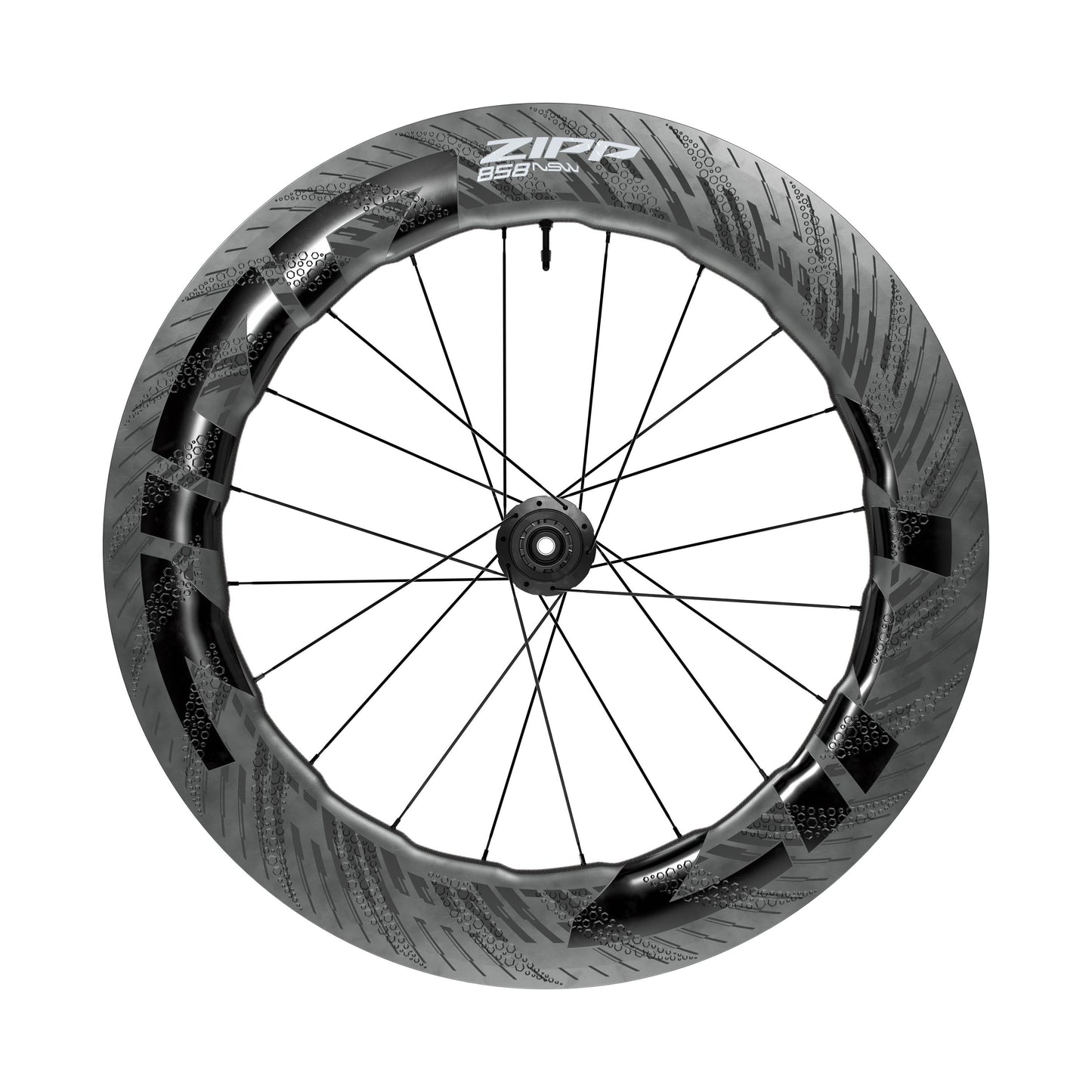 ZIPP 858 NSW CARBON TUBELESS REAR WHEEL