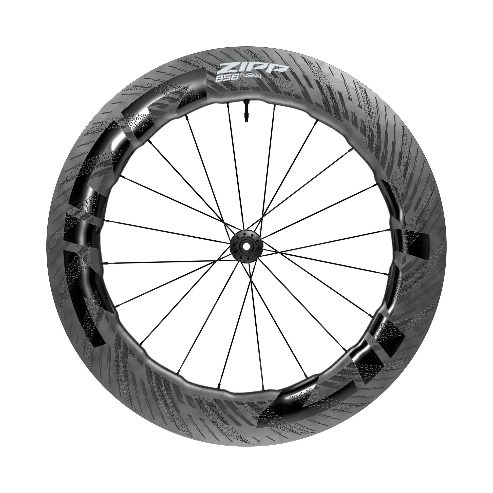ZIPP 858 NSW CARBON TUBELESS REAR WHEEL