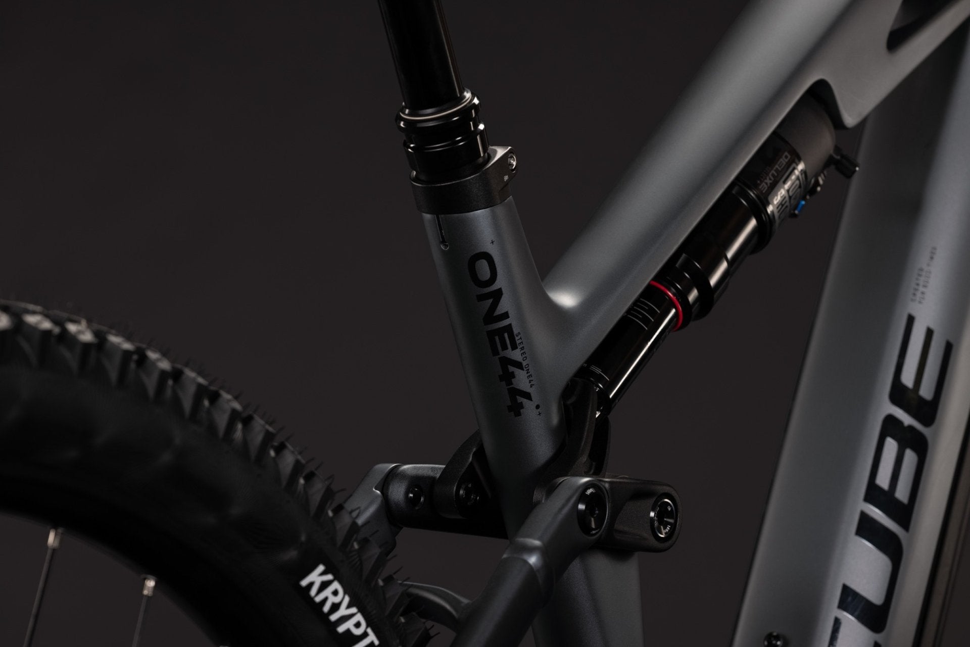 CUBE STEREO HYBRID ONE44 EXC 800 eMTB BIKE 2027 SLABGREY 'N' BLACK
