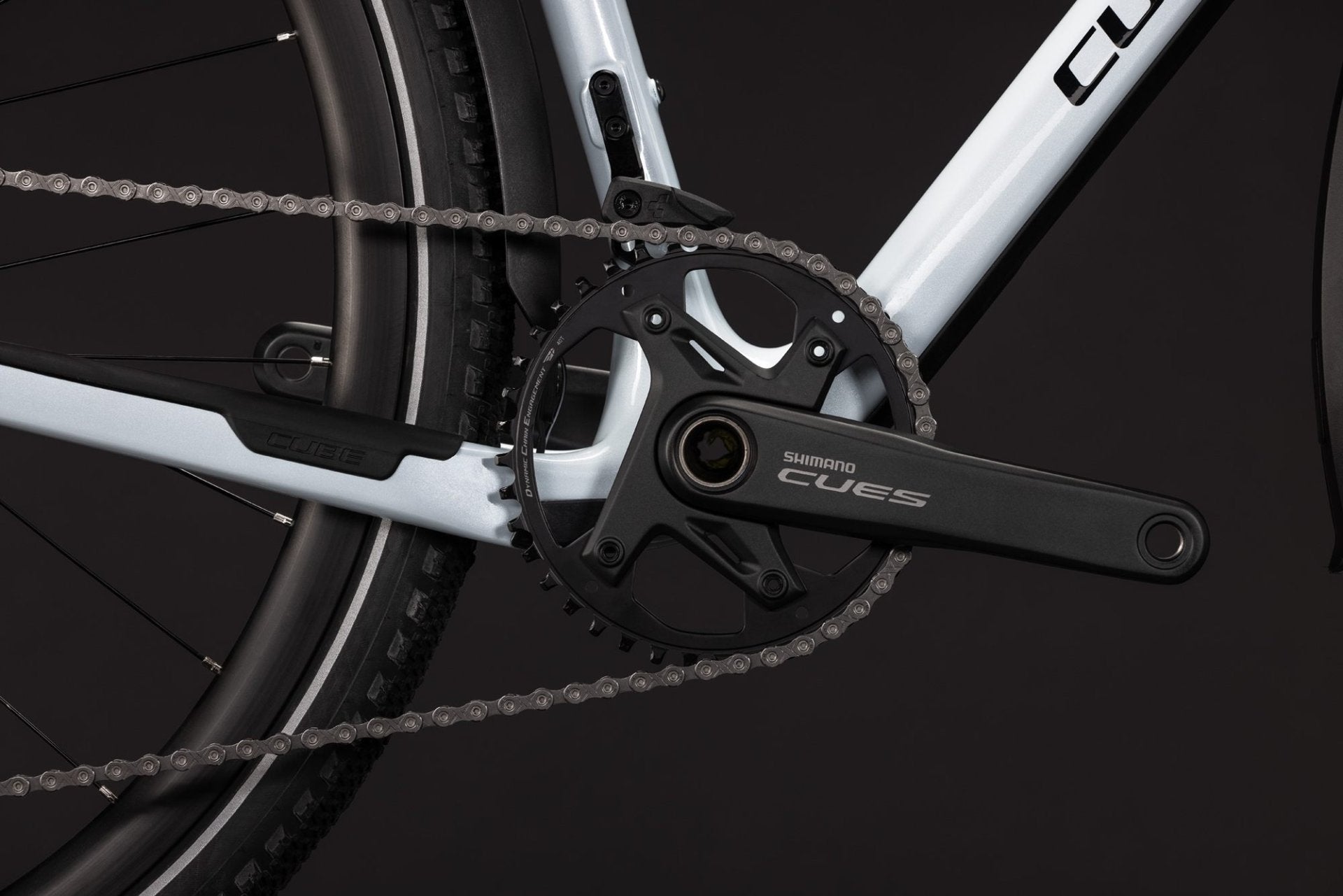 CUBE NULANE C:62 SLX FE GRAVEL BIKE 2027 GLACIER 'N' BLACK