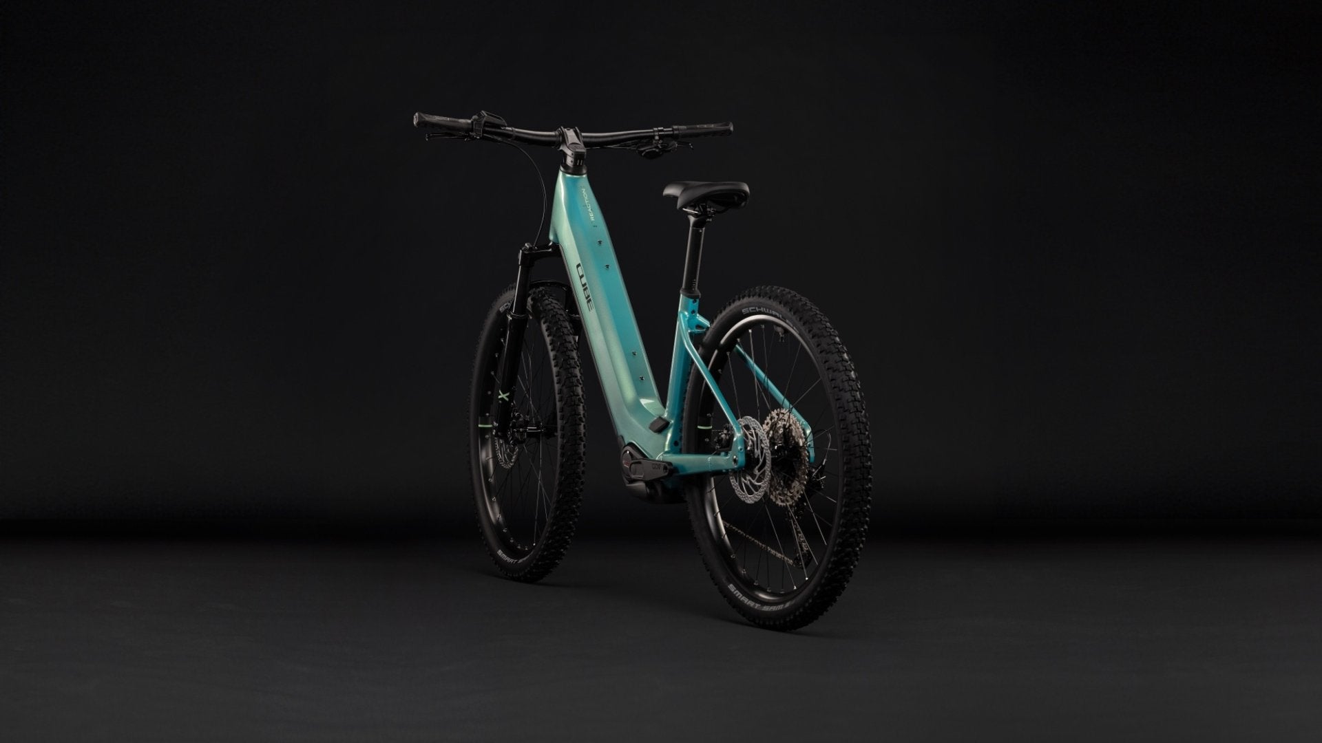 CUBE REACTION HYBRID PERFORMANCE 720 HARDTAIL eMTB BIKE 2027 MALDIVIAN 'N' BLACK (EASY ENTRY)