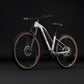 CUBE REACTION HYBRID PRO 800 HARDTAIL eMTB BIKE 2027 LILACBREEZE 'N' PRIZM (TRAPEZE)