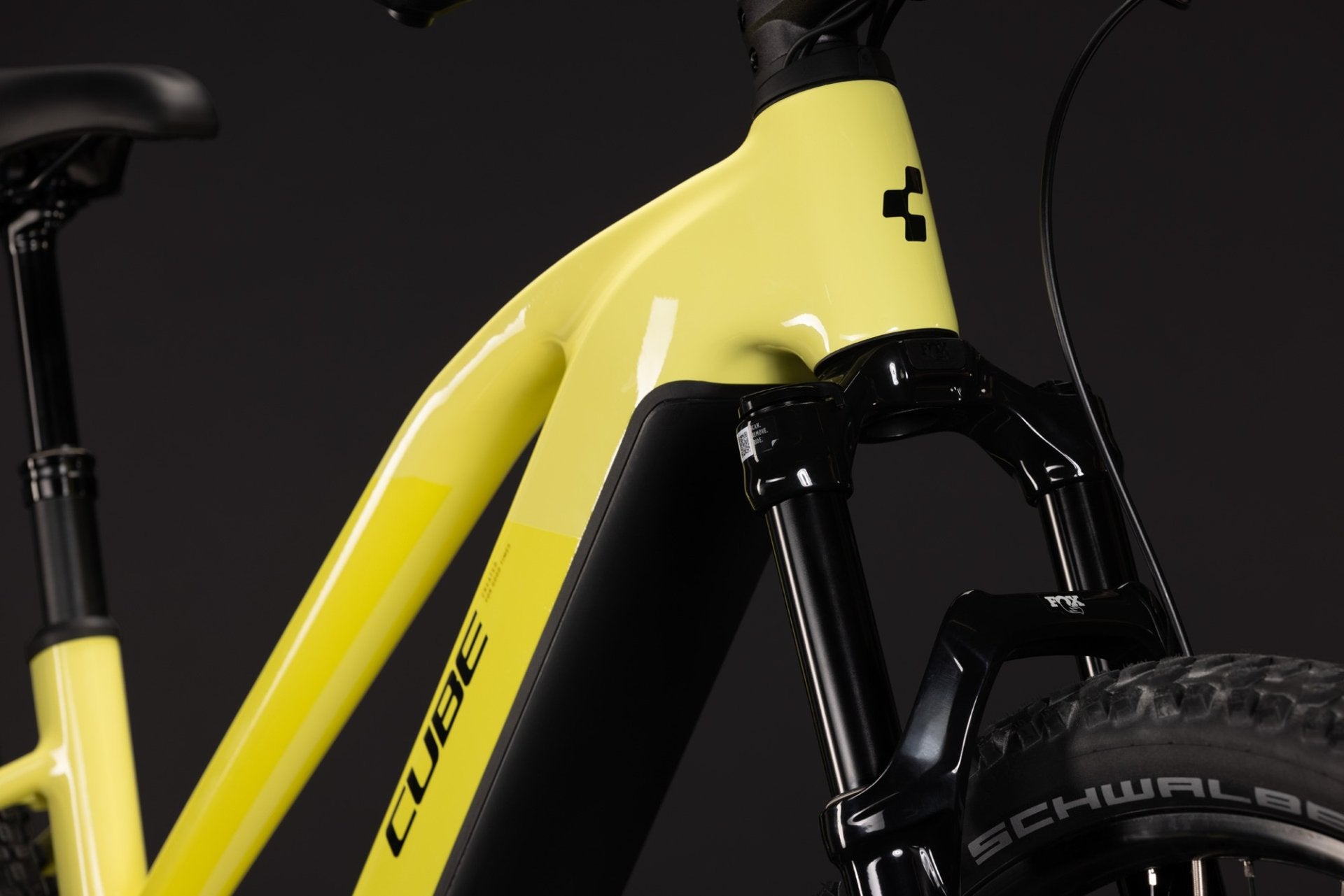 CUBE REACTION HYBRID RACE 800 eMTB BIKE 2027 BANANASPLIT 'N' BLACK (TRAPEZE)