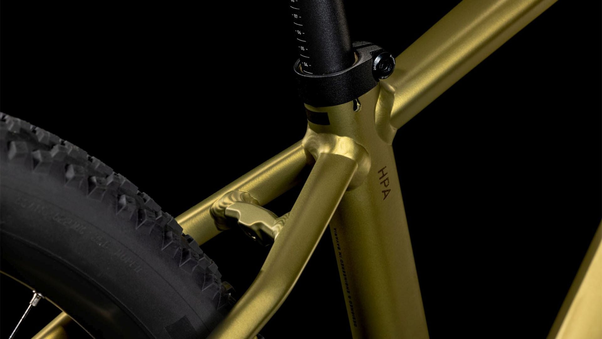 CUBE REACTION HYBRID PERFORMANCE 500 eMTB BIKE 2025 GOLDENLIME' N 'BLACK
