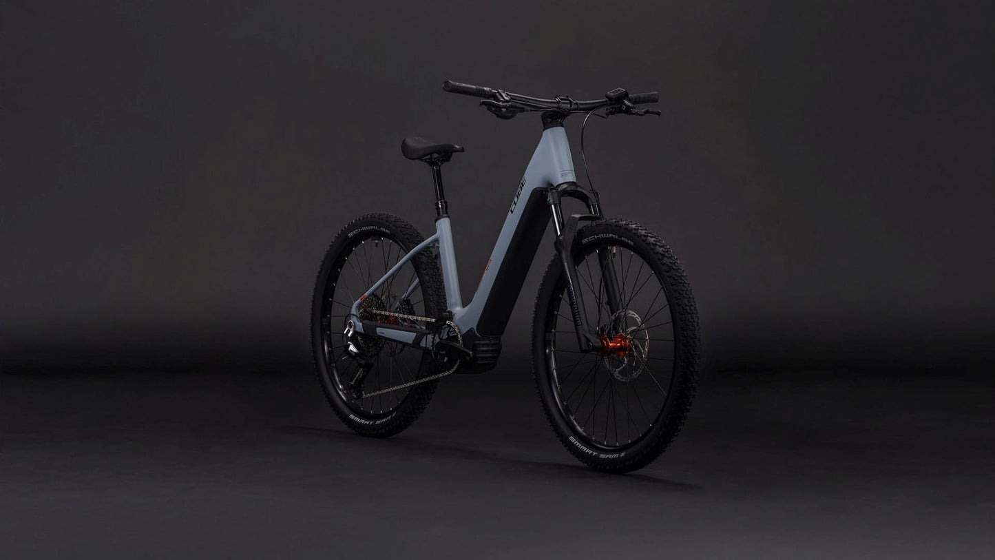 CUBE REACTION HYBRID RACE 800 EASY ENTRY eMTB BIKE 2026 VULCAN' N 'ORANGE