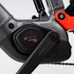 HAIBIKE ALLMTN 4 FULL SUSPENSION eMTB BIKE 2025 GLOSSY SILVER/RED/BLACK