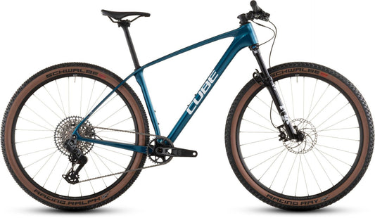 CUBE REACTION C:62 SLX HARDTAIL MTB BIKE 2026 ELECTRICBLUE' N 'WHITE