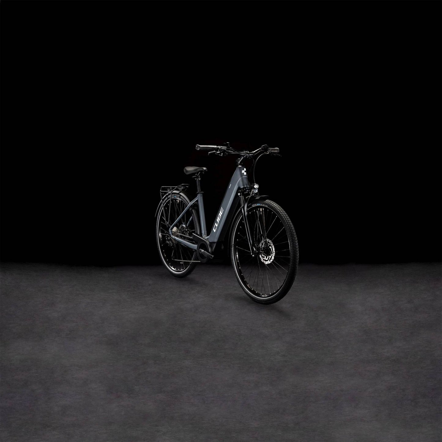 CUBE TOURING HYBRID ONE 500 EASY ENTRY E-BIKE 2023 GREY ´N´ WHITE