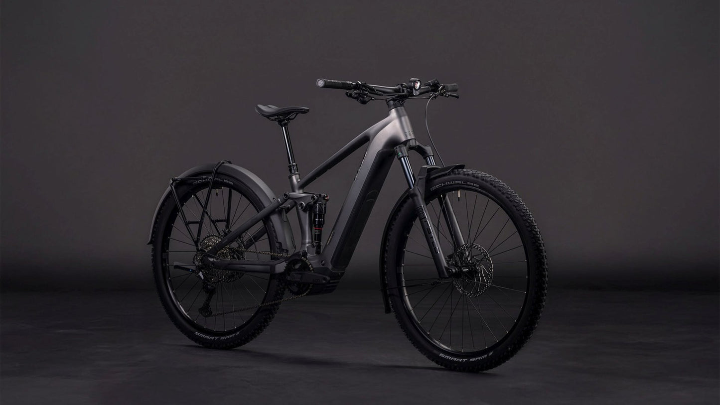 CUBE STEREO HYBRID ONE22 RACE 800 FE eMTB BIKE 2026 SLABGREY' N 'CHROME