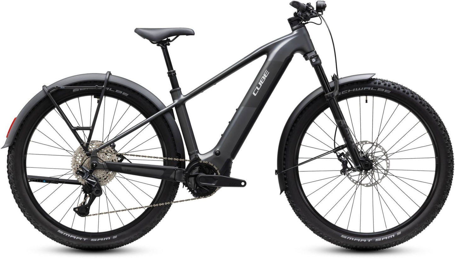 CUBE REACTION HYBRID RACE 800 FE eMTB BIKE 2027 SLABGREY 'N' CHROME