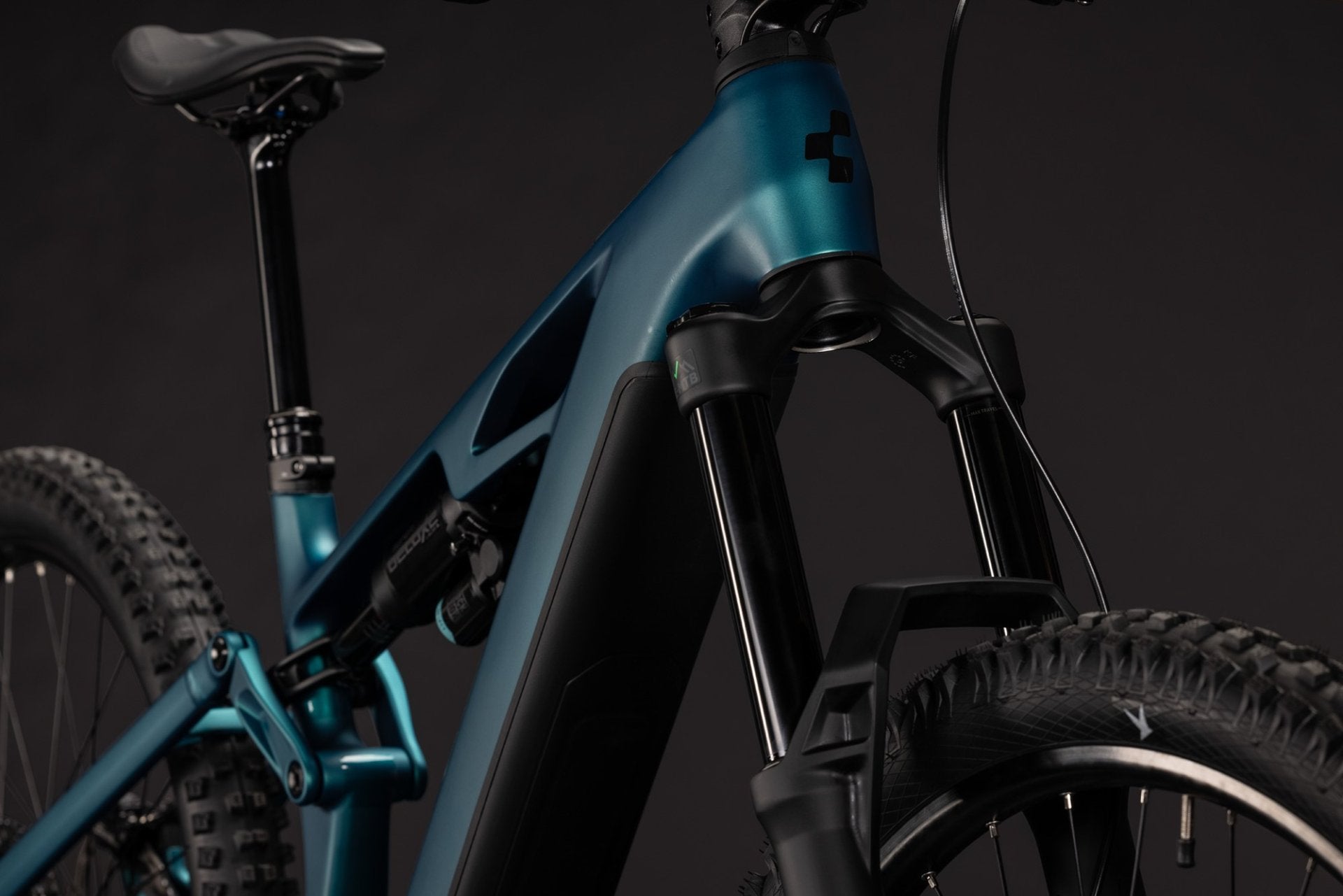 CUBE STEREO HYBRID ONE77 HPC RACE 800 eMTB BIKE 2027 METALLICPETROL 'N' BLACK