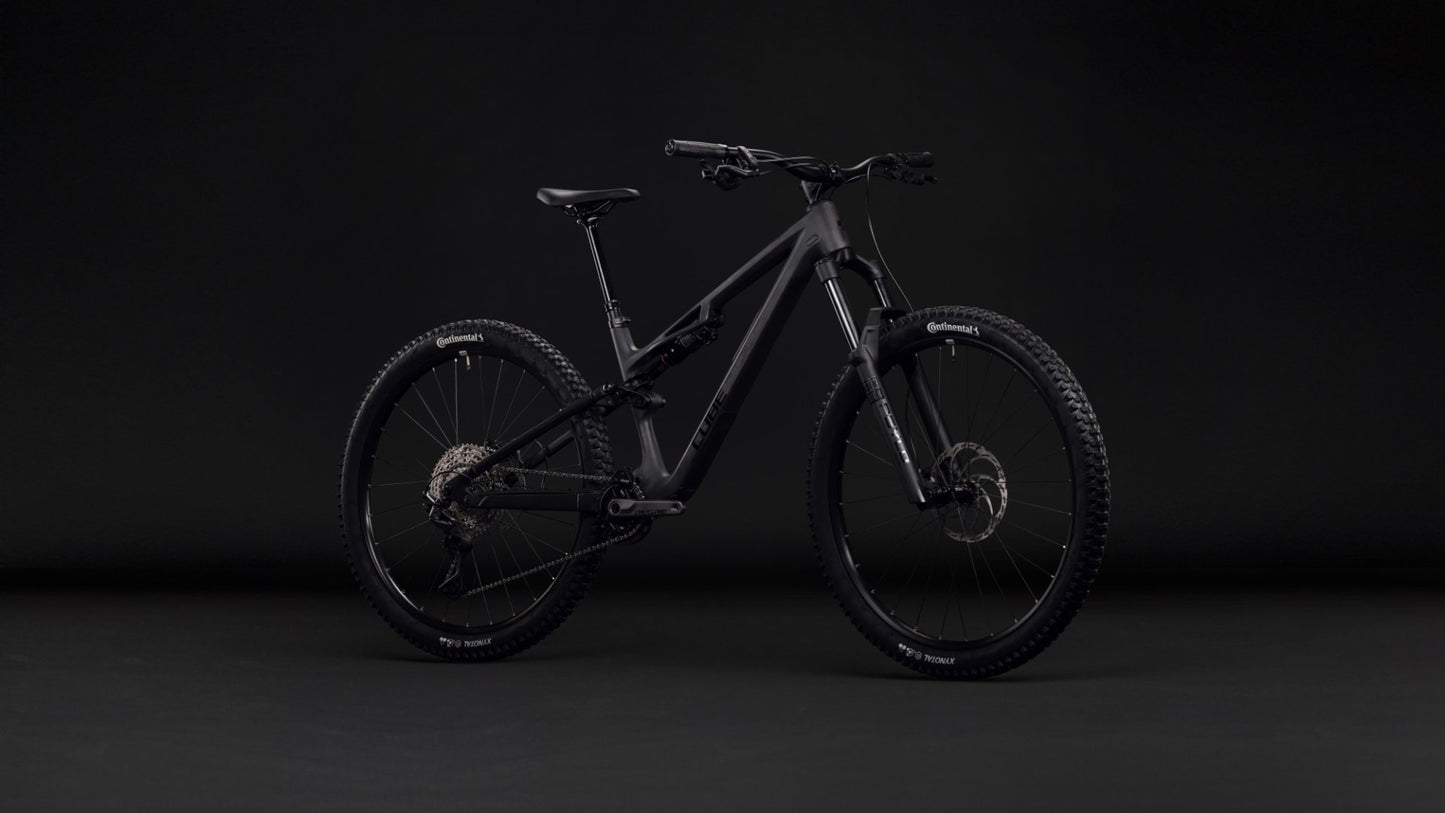 CUBE STEREO HPC RACE MTB BIKE 2027 CARBON 'N' BLACK