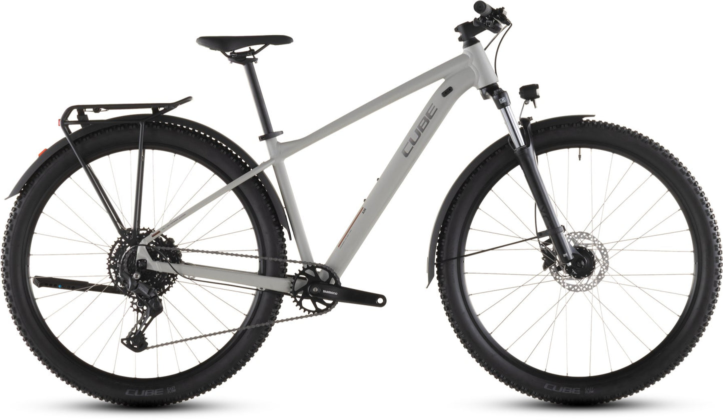CUBE AIM PRO FE HARDTAIL MTB BIKE 2026 GREIGE' N 'TITAN