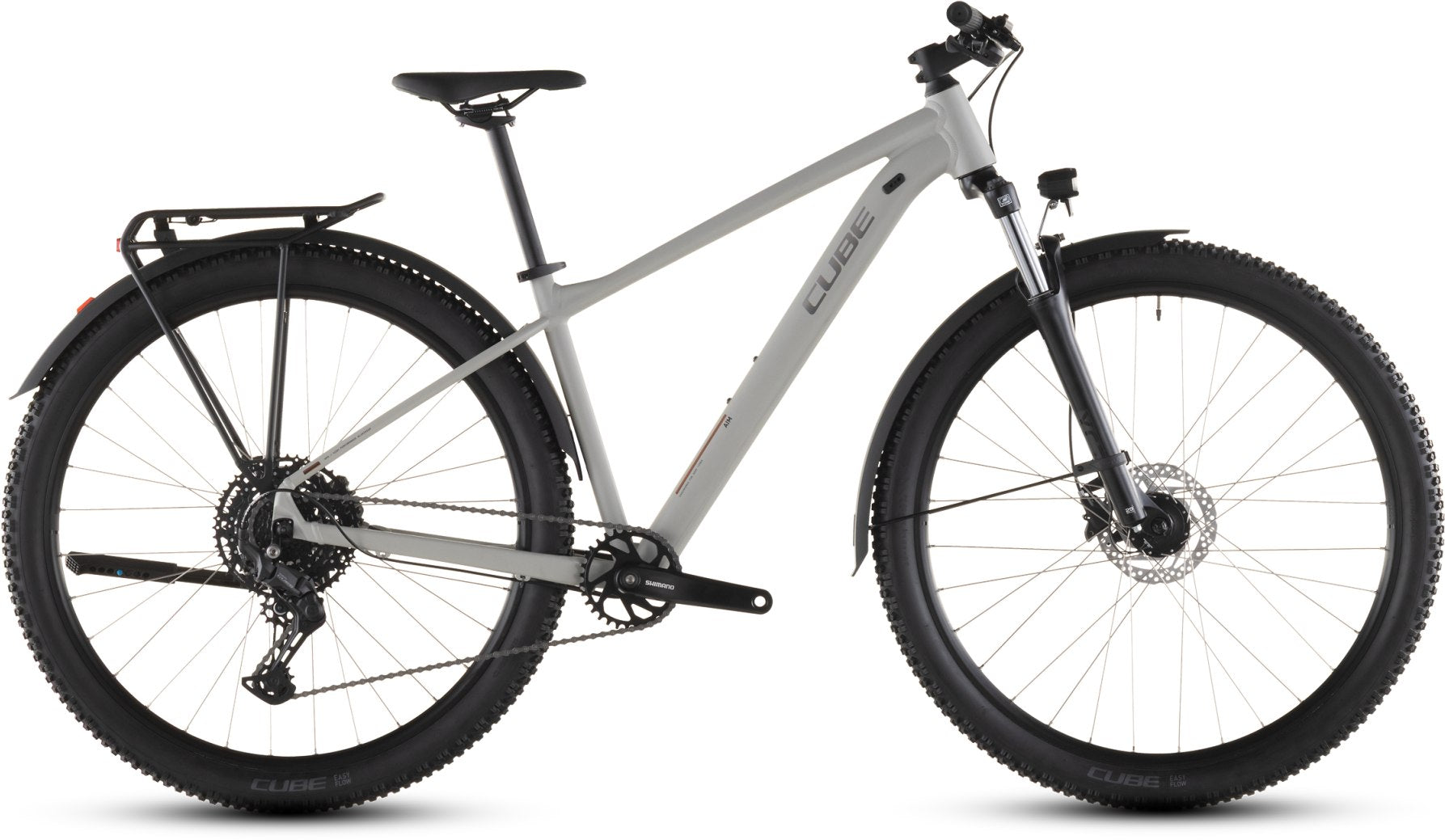CUBE AIM PRO FE HARDTAIL MTB BIKE 2026 GREIGE' N 'TITAN