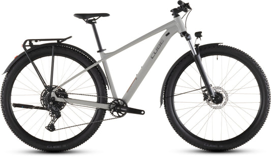 CUBE AIM PRO FE HARDTAIL MTB BIKE 2026 GREIGE' N 'TITAN