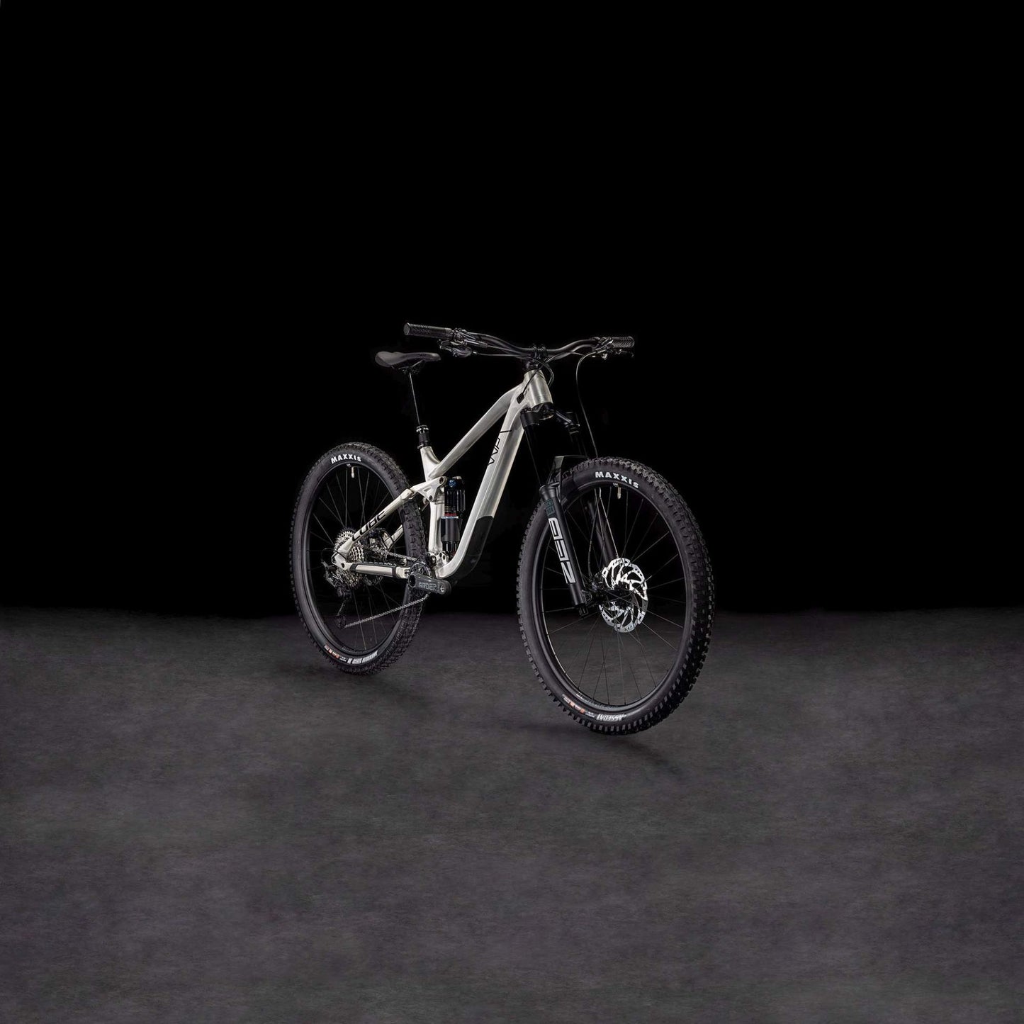 CUBE STEREO ONE77 RACE 29 MTB BIKE 2025 RAWMETAL' N 'BLACK