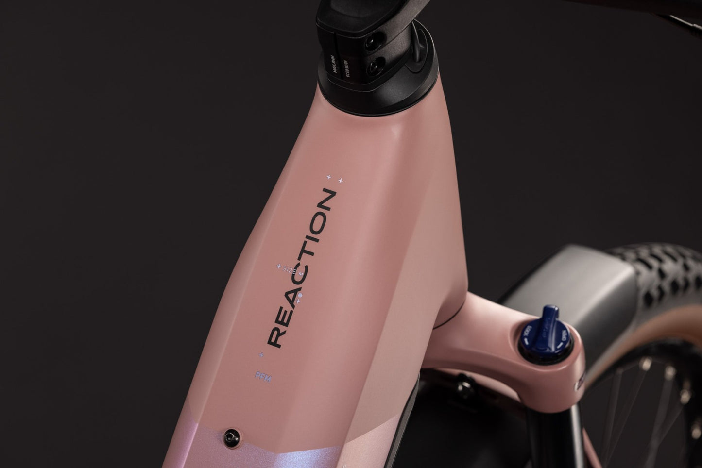 CUBE REACTION HYBRID PERFORMANCE 720 FE HARDTAIL eMTB BIKE 2027 RUBY 'N' BLACK (EASY ENTRY)