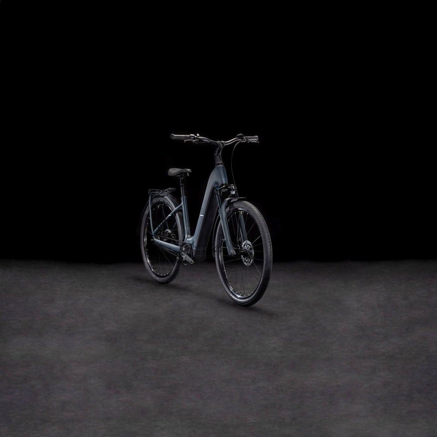 CUBE KATHMANDU HYBRID COMFORT PRO EASY ENTRY 800 eBIKE 2025 NIGHT´ N ´CHROME