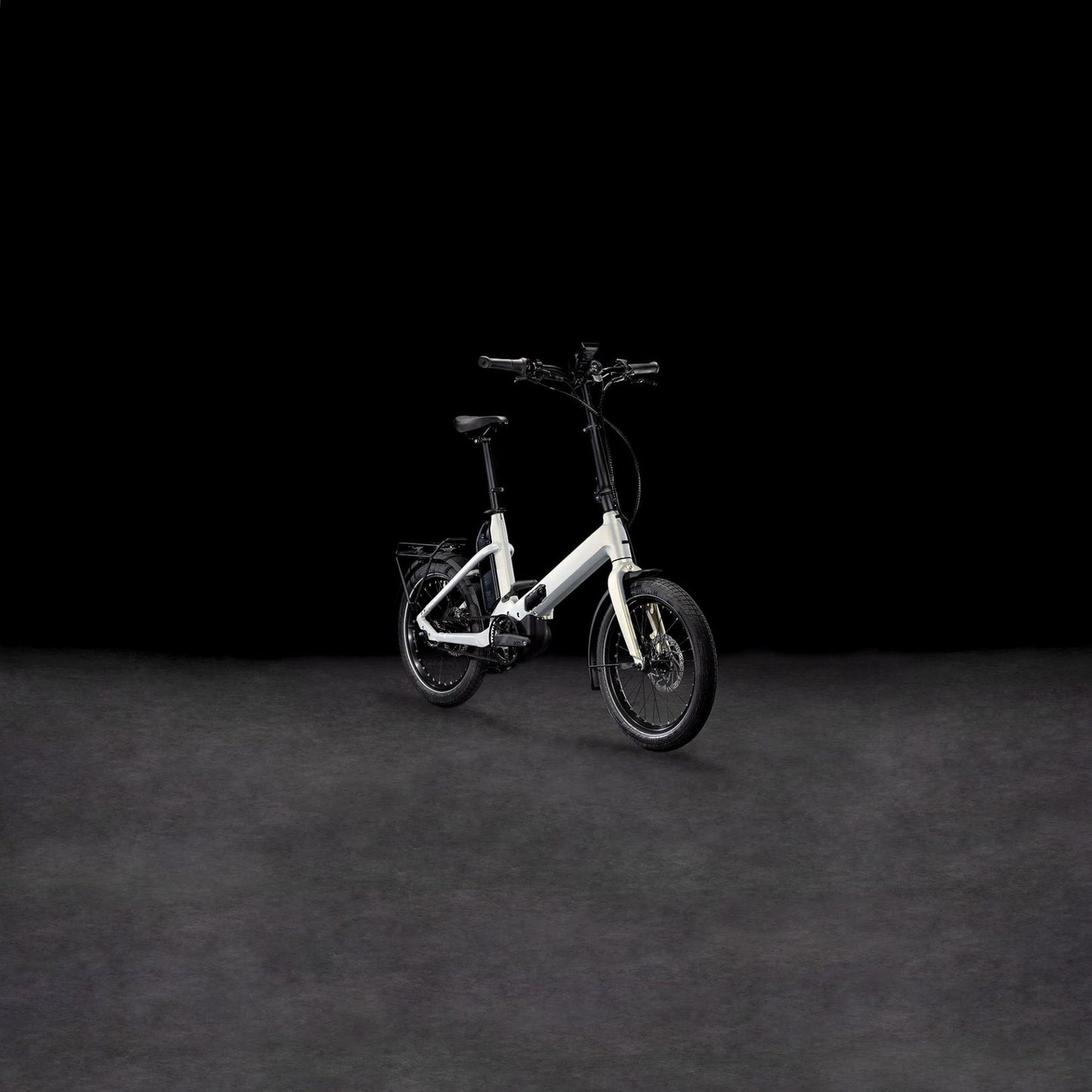 CUBE FOLD HYBRID COMFORT 500 eBIKE 2025 PEARLYSILVER´ N ´WHITE