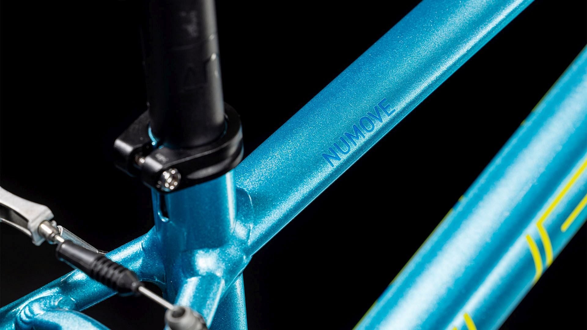CUBE NUMOVE 160 KID'S MTB BIKE 2025 BLUE' N 'LIME