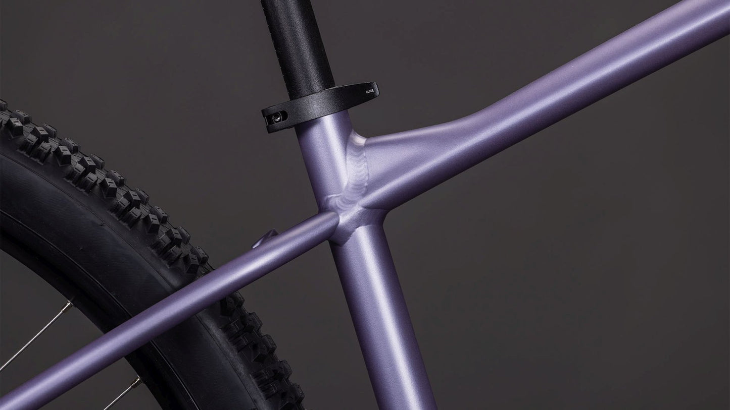 CUBE AIM ONE HARDTAIL MTB BIKE 2026 LIGHTPURPLE' N 'CHROME