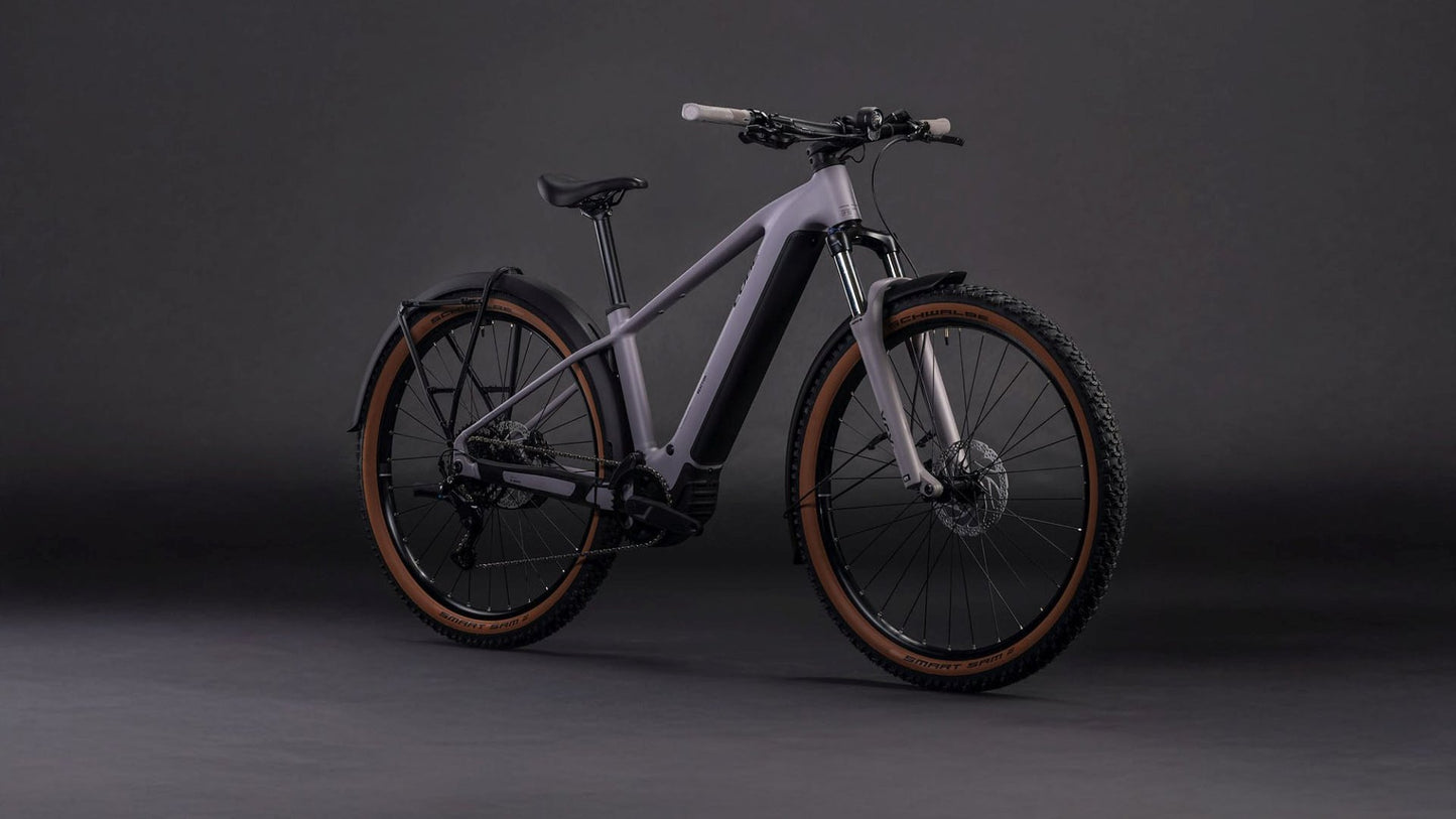 CUBE REACTION HYBRID PERFORMANCE FE 600 eMTB BIKE 2026 PLUMGREY' N 'BLACK