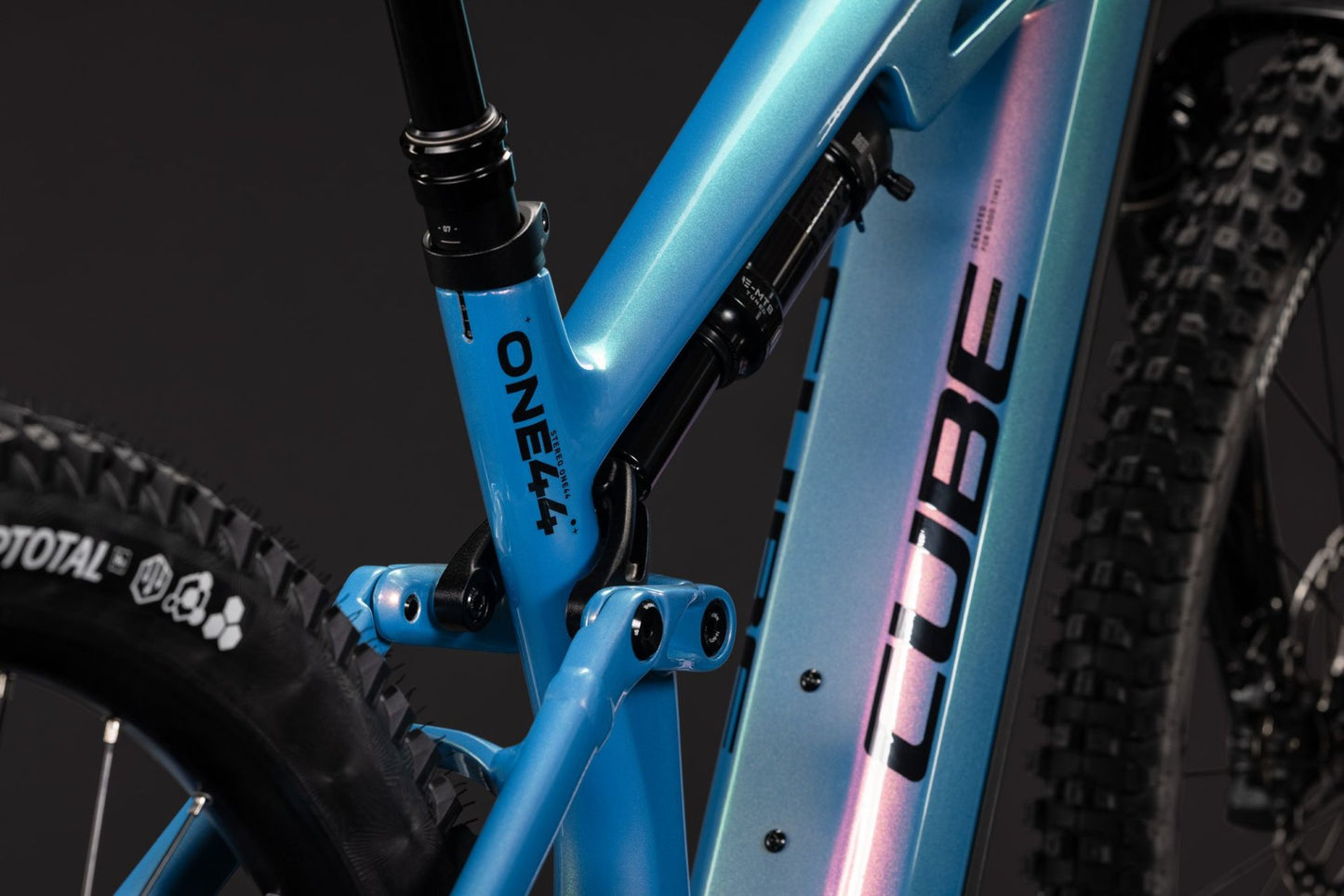 CUBE STEREO HYBRID ONE44 HPC SLX 800 eMTB BIKE 2027 DREAM 'N' BLACK