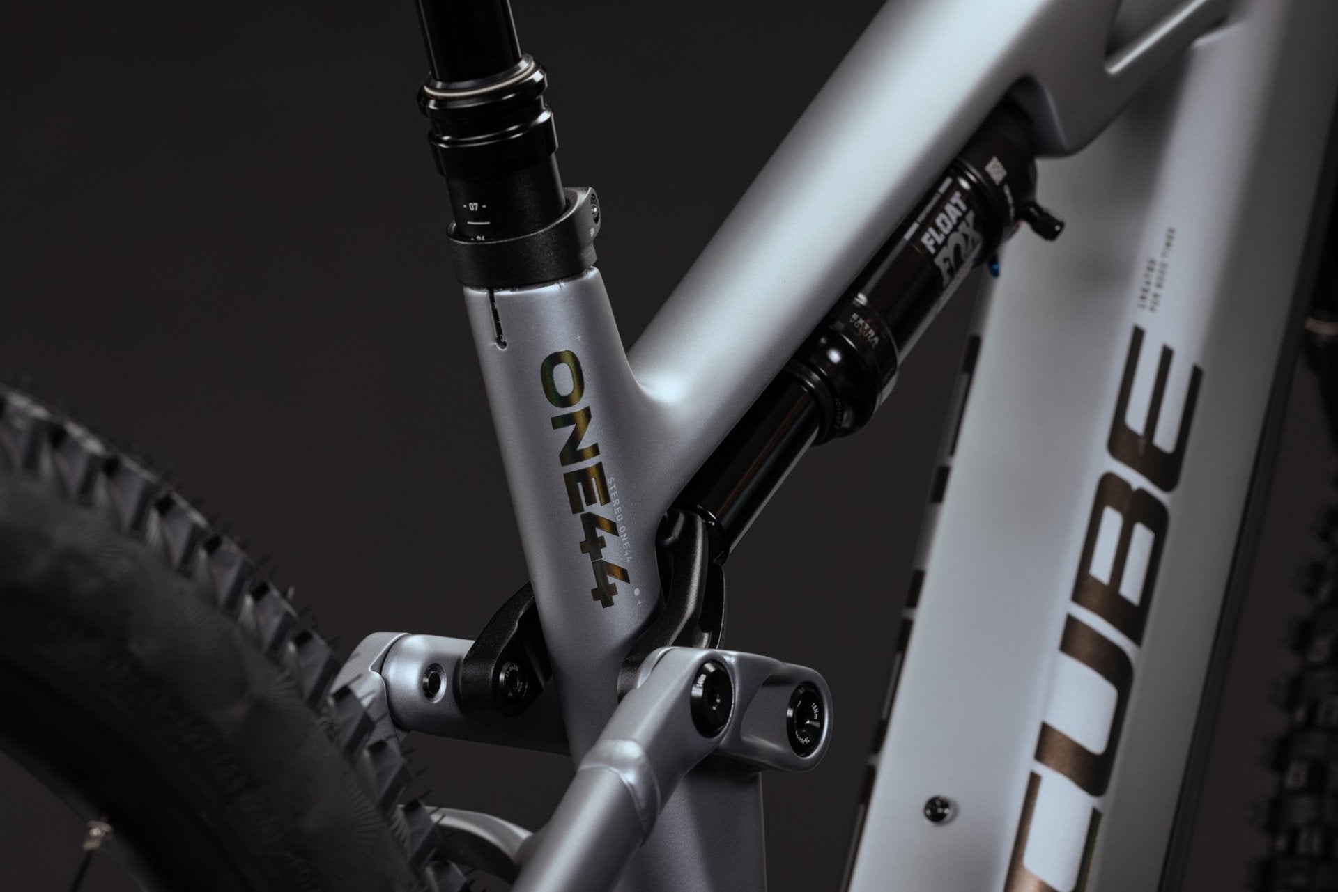 CUBE STEREO HYBRID ONE44 HPC SLX EVO 800 eMTB BIKE 2027 SLATEGREY 'N' PRIZM