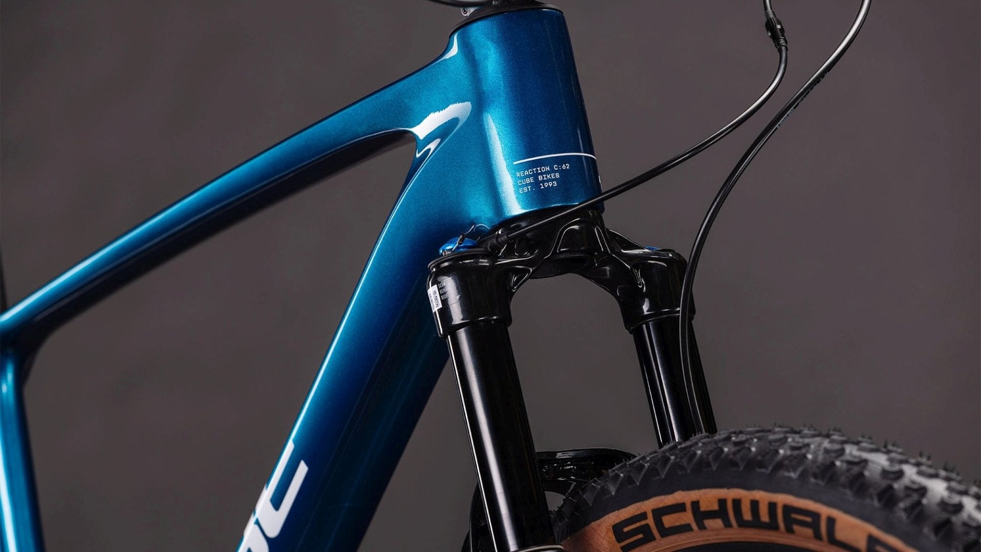 CUBE REACTION C:62 SLX HARDTAIL MTB BIKE 2026 ELECTRICBLUE' N 'WHITE