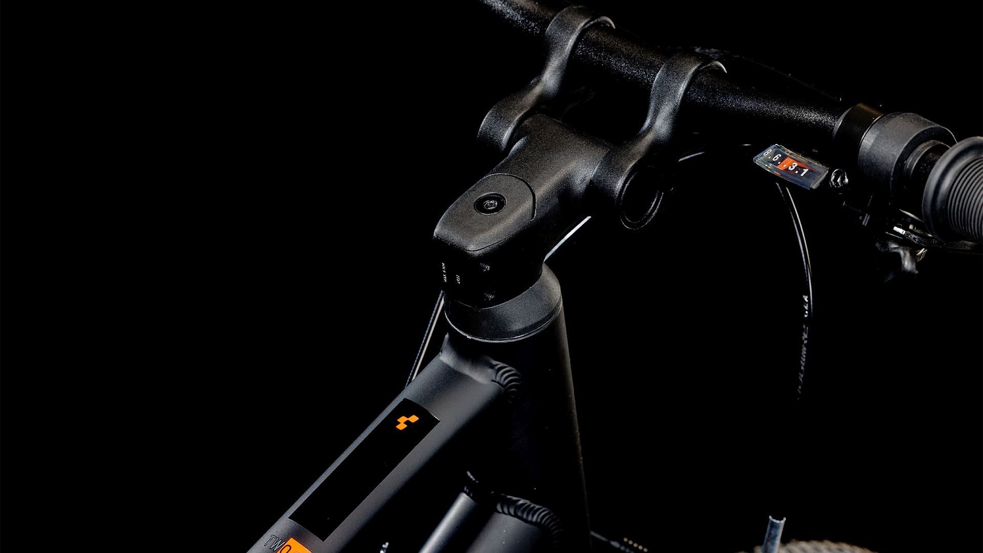CUBE NUMOVE 200 KID'S MTB BIKE 2025 BLACK' N 'ORANGE