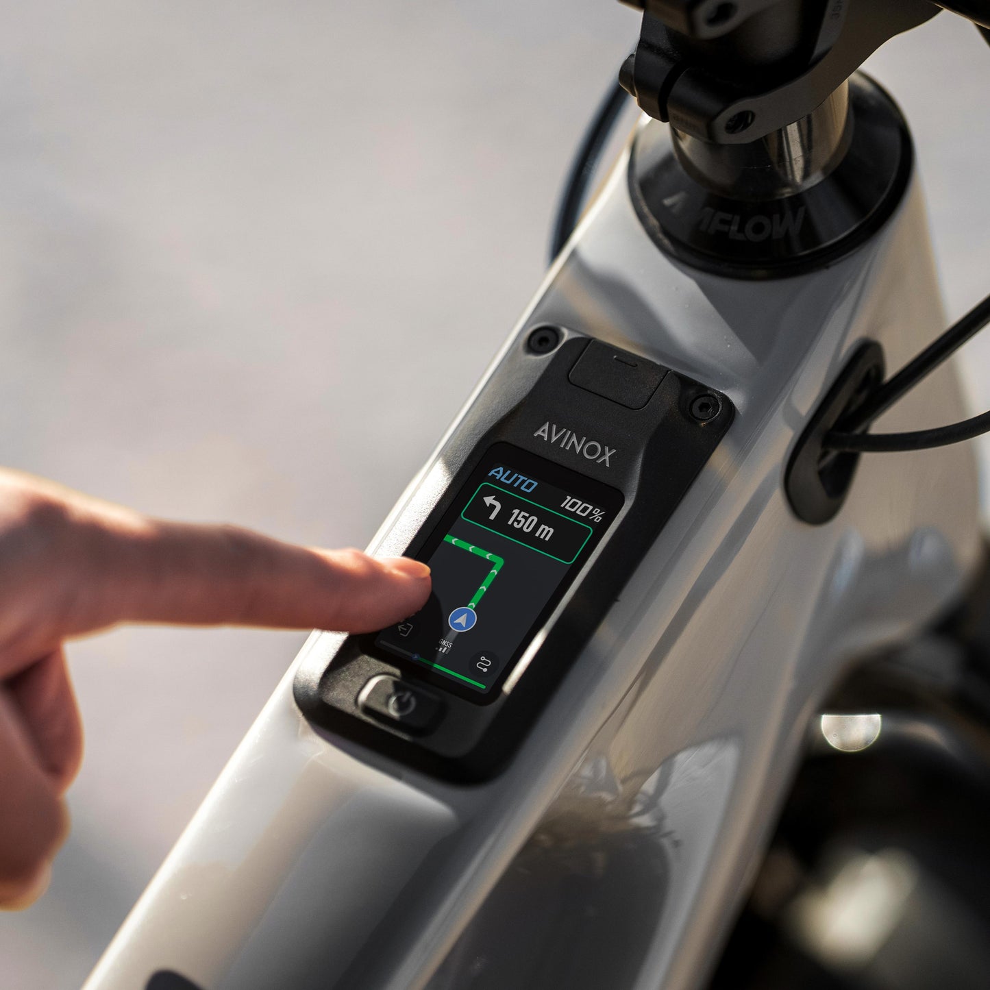 AMFLOW PX CARBON PRO 700Wh FULL SUSPENSION eMTB BIKE 2027 MOONSTONE GREY