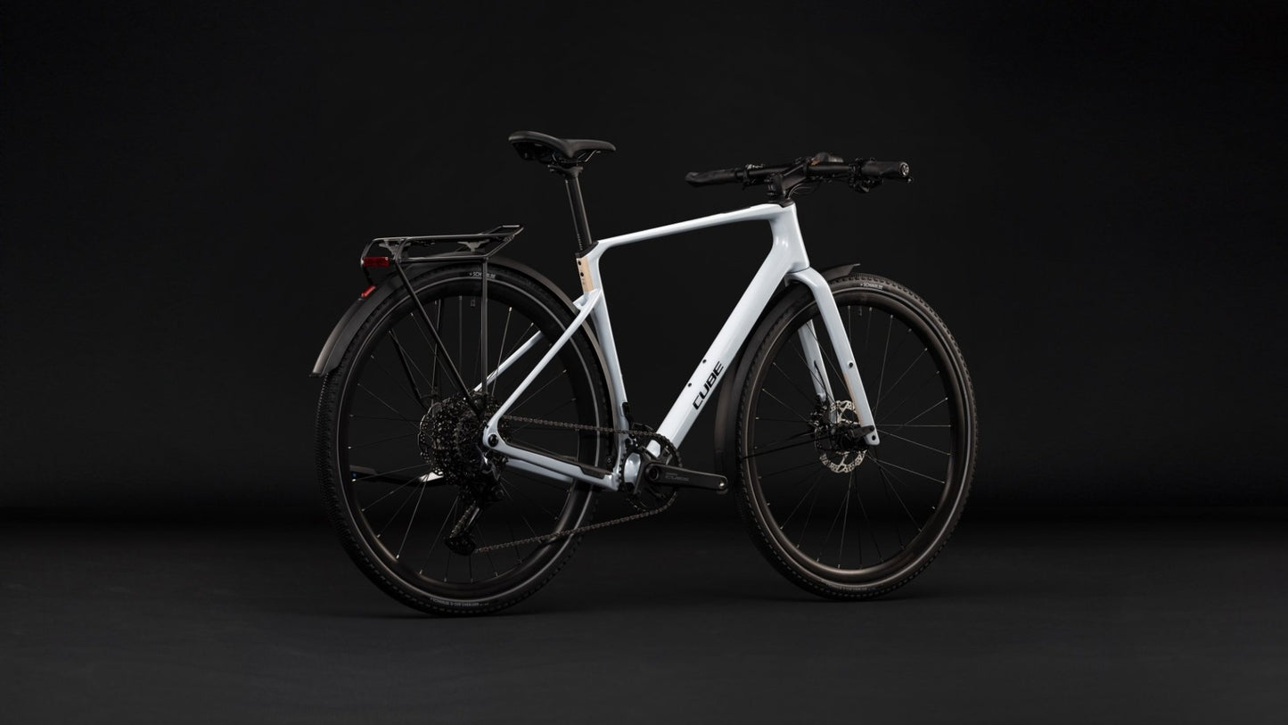 CUBE NULANE C:62 SLX FE GRAVEL BIKE 2027 GLACIER 'N' BLACK