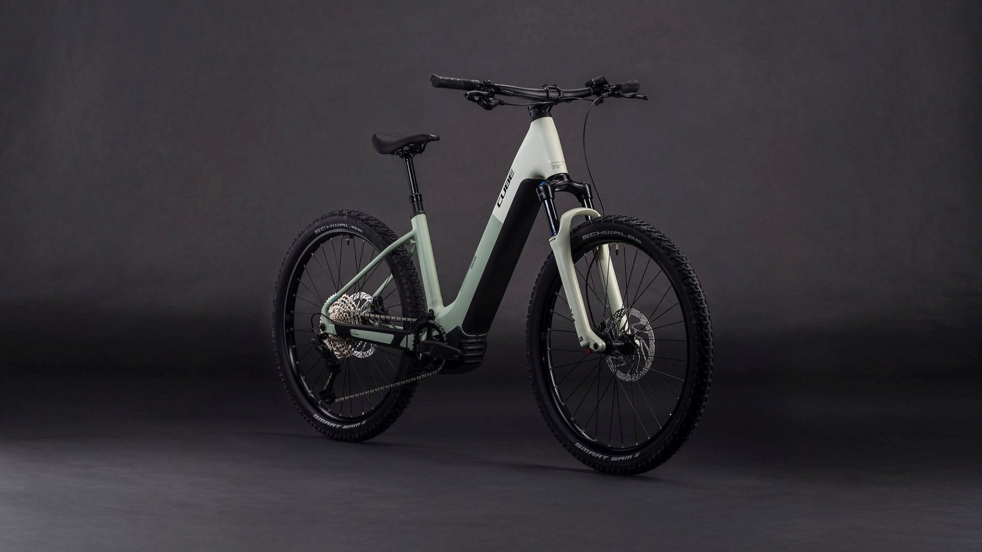 CUBE REACTION HYBRID PRO 800 EASY ENTRY eMTB BIKE 2026 DESERTSTONE' N 'DRIEDHERBS