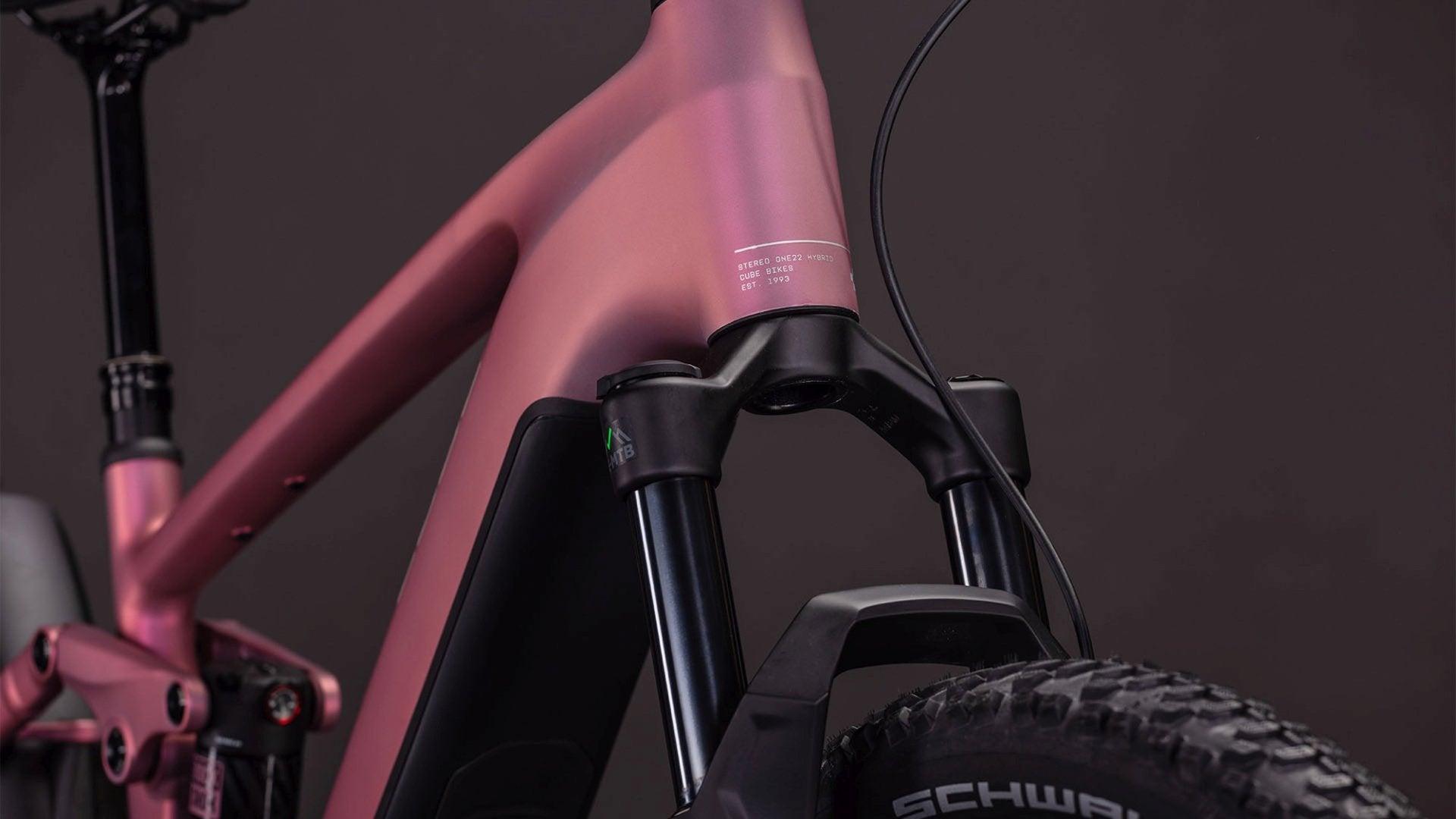 CUBE STEREO HYBRID ONE22 RACE 800 eMTB BIKE 2026 SHIFTBLUSH' N 'BLACK