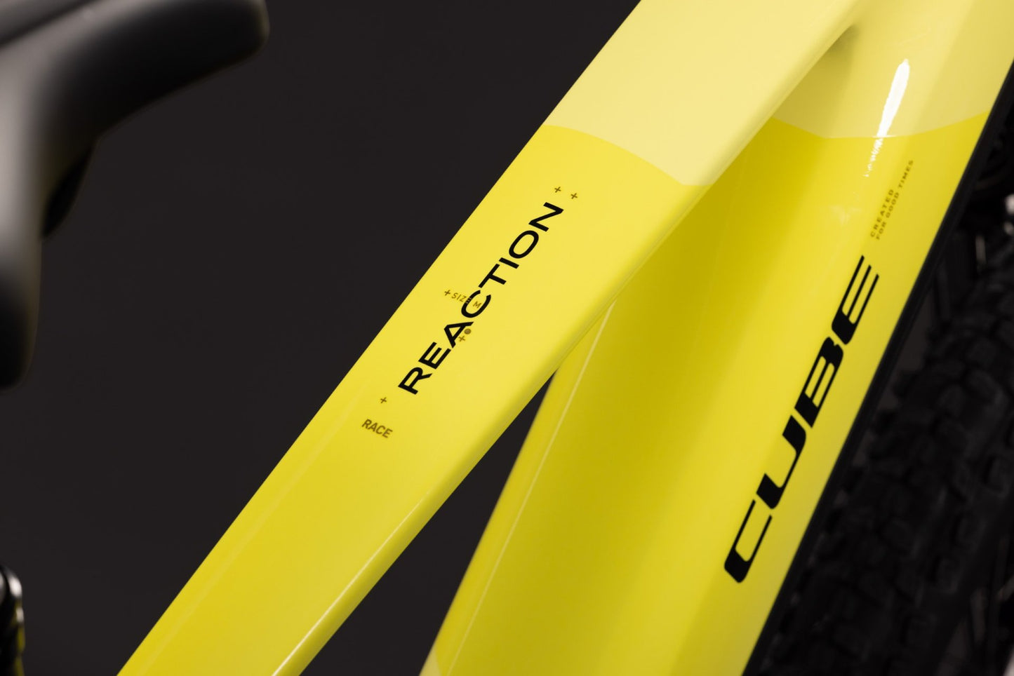 CUBE REACTION HYBRID RACE 800 eMTB BIKE 2027 BANANASPLIT 'N' BLACK