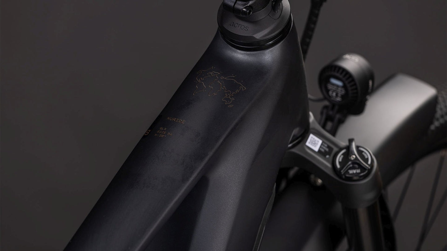 CUBE NURIDE HYBRID SLX 800 eTREKKING BIKE 2026 BLACK' N 'GOLD