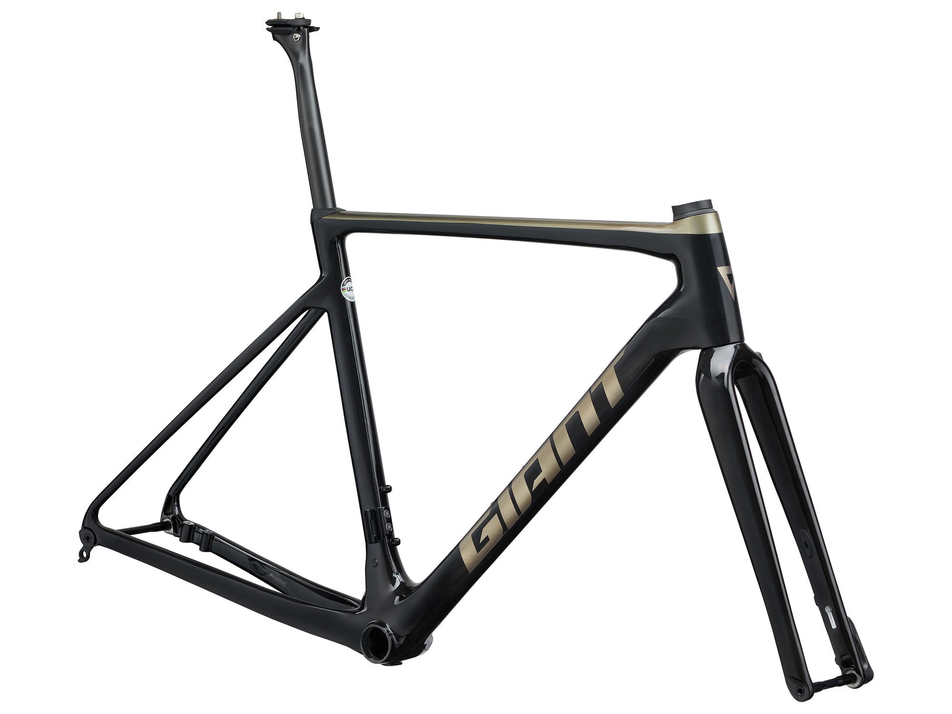 GIANT TCX ADVANCED PRO CYCLOCROSS FRAMESET CARBON/PYRITE BROWN