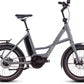 CUBE COMPACT HYBRID COMFORT 500 URBAN eBIKE 2025 FLASHGREY' N 'SMOKE