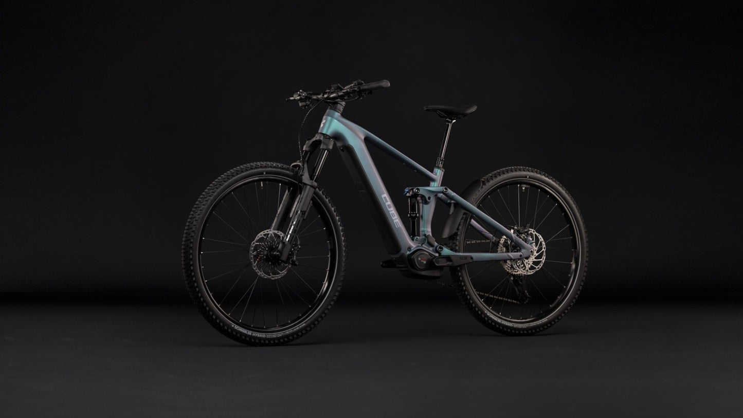 CUBE STEREO HYBRID ONE44 SLX 800 eMTB BIKE 2027 SMARAGDGREY 'N' CHROME