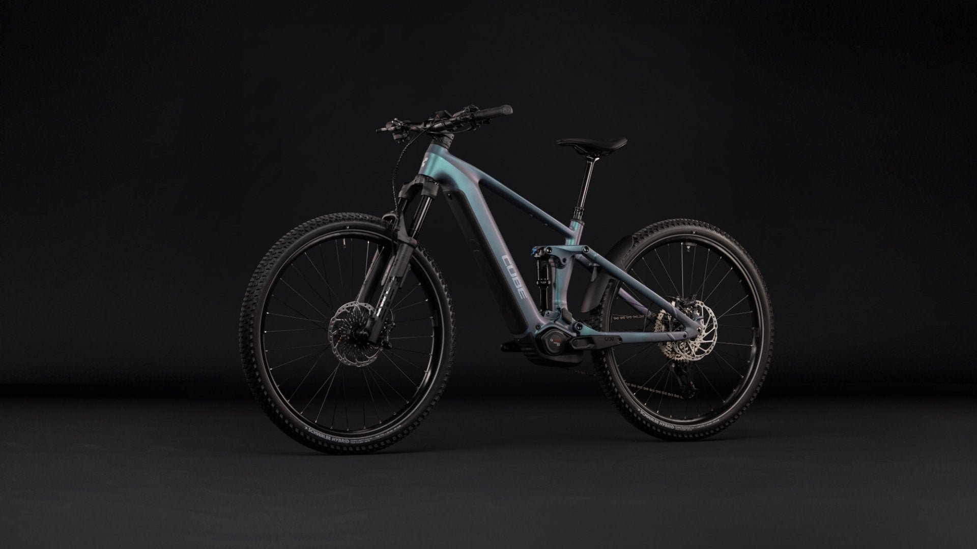CUBE STEREO HYBRID ONE44 SLX 800 eMTB BIKE 2027 SMARAGDGREY 'N' CHROME