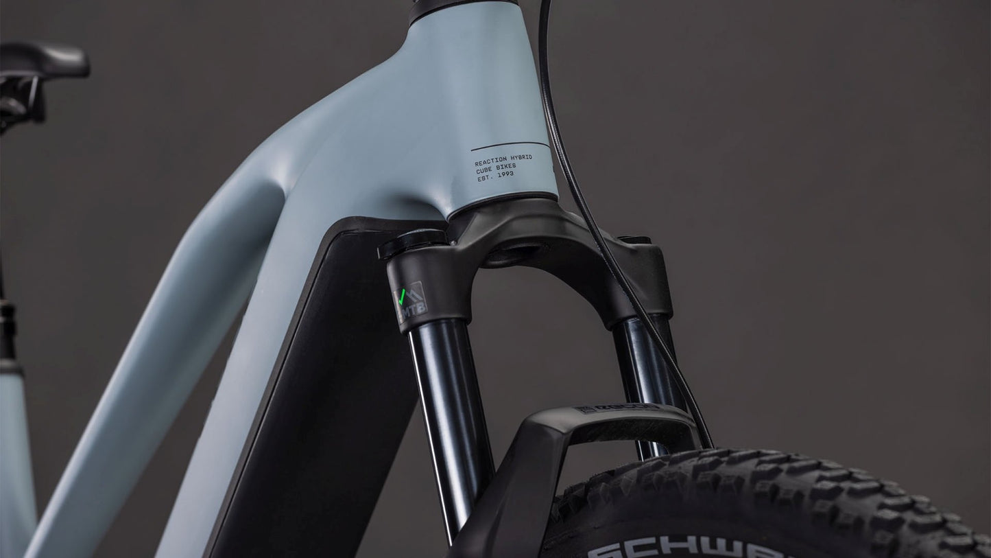 CUBE REACTION HYBRID RACE 800 TRAPEZE eMTB BIKE 2026 VULCAN' N 'ORANGE