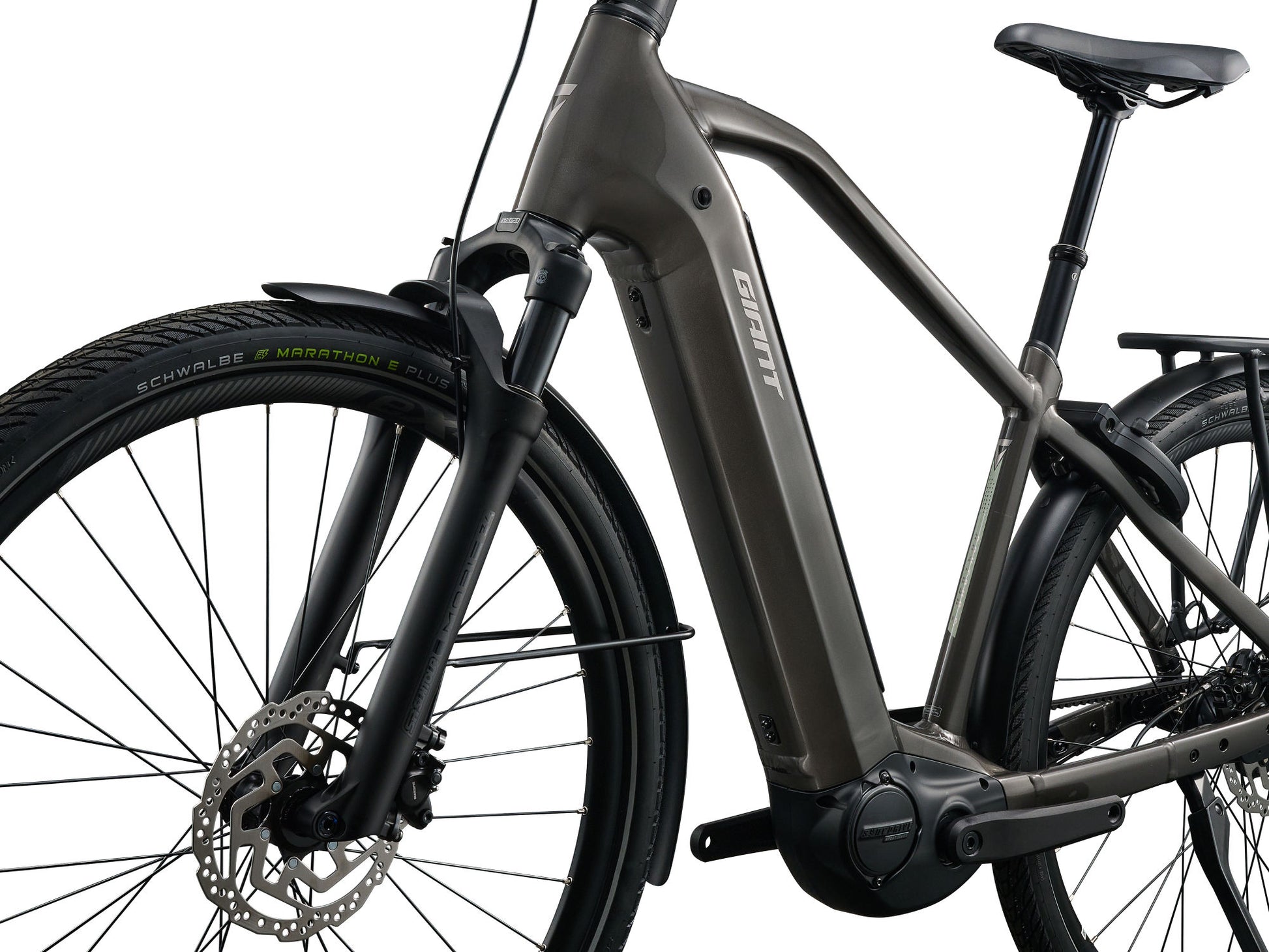 GIANT ANYTOUR E+ 3 DD 625Wh ELECTRIC HYBRID BIKE 2027 STEALTH CHROME