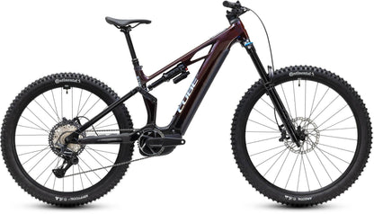 CUBE STEREO HYBRID ONE77 HPC SLX 800 eMTB BIKE 2027 LIQUIDRED 'N' BLACK