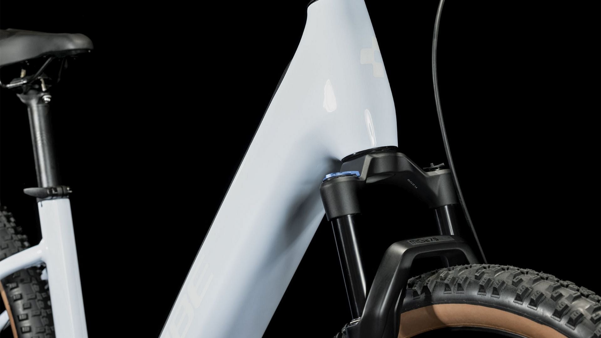 CUBE REACTION HYBRID PRO 750 EASY ENTRY eMTB BIKE 2023 FLASHWHITE ´N´ BLACK