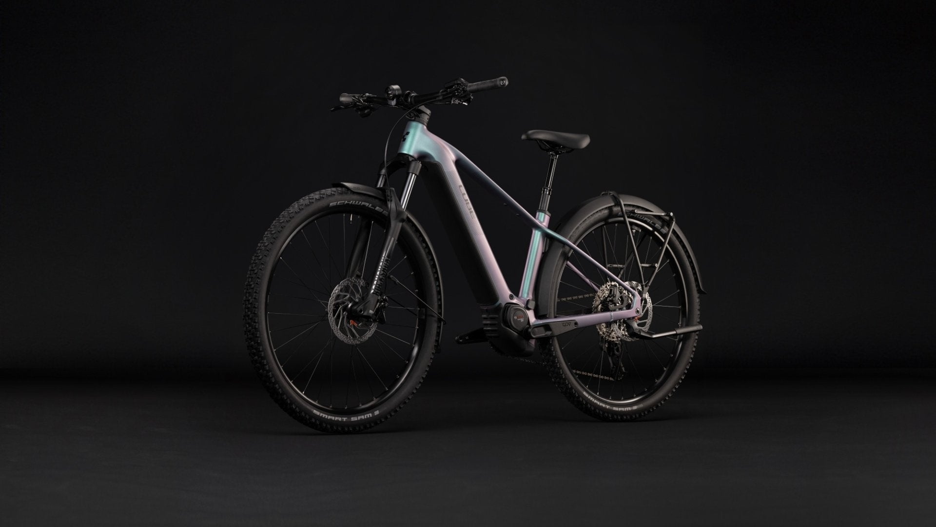 CUBE REACTION HYBRID PRO 800 FE HARDTAIL eMTB BIKE 2027 POLARLIGHT 'N' BLACK
