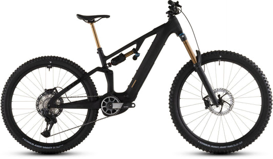 CUBE AMS HYBRID ONE77 C:62 AT 600X eMTB BIKE 2026 CARBON' N 'GOLD