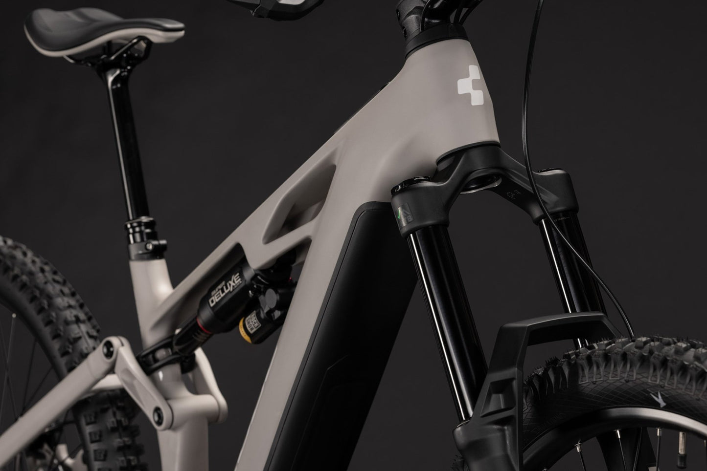 CUBE STEREO HYBRID ONE77 HPC RACE 800 eMTB BIKE 2027 OATGREY 'N' YELLOW