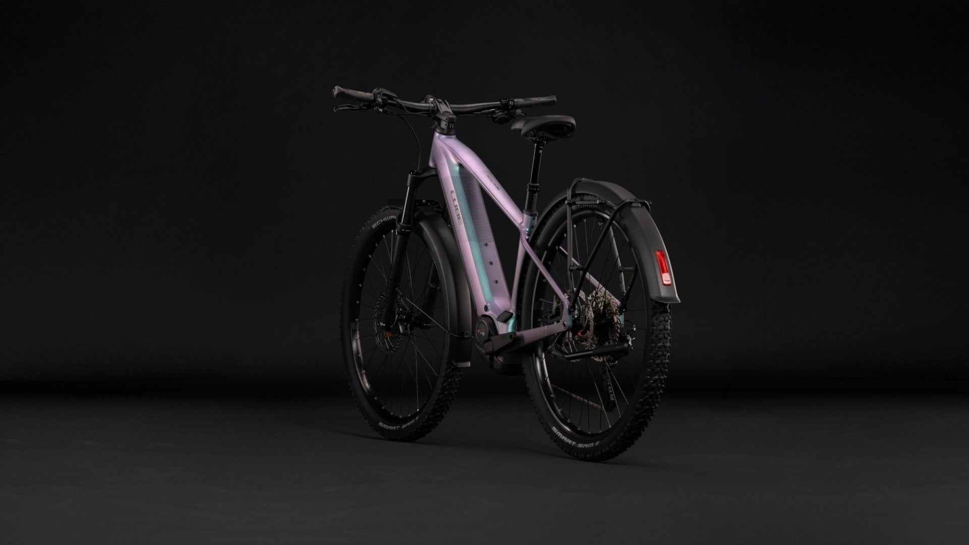 CUBE REACTION HYBRID PRO 800 FE HARDTAIL eMTB BIKE 2027 POLARLIGHT 'N' BLACK