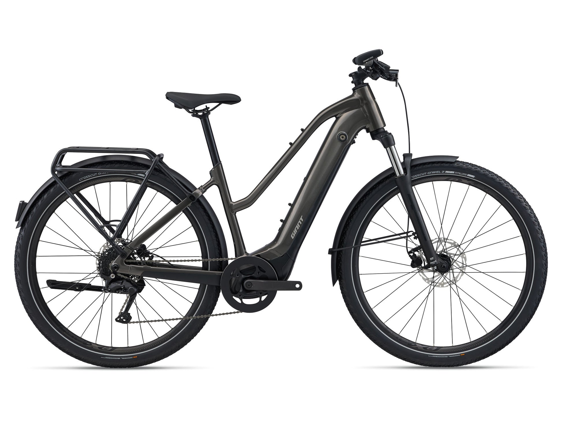 GIANT EXPLORE E+ 4 STAGGER HYBRID eBIKE 2026 STEALTH CHROME