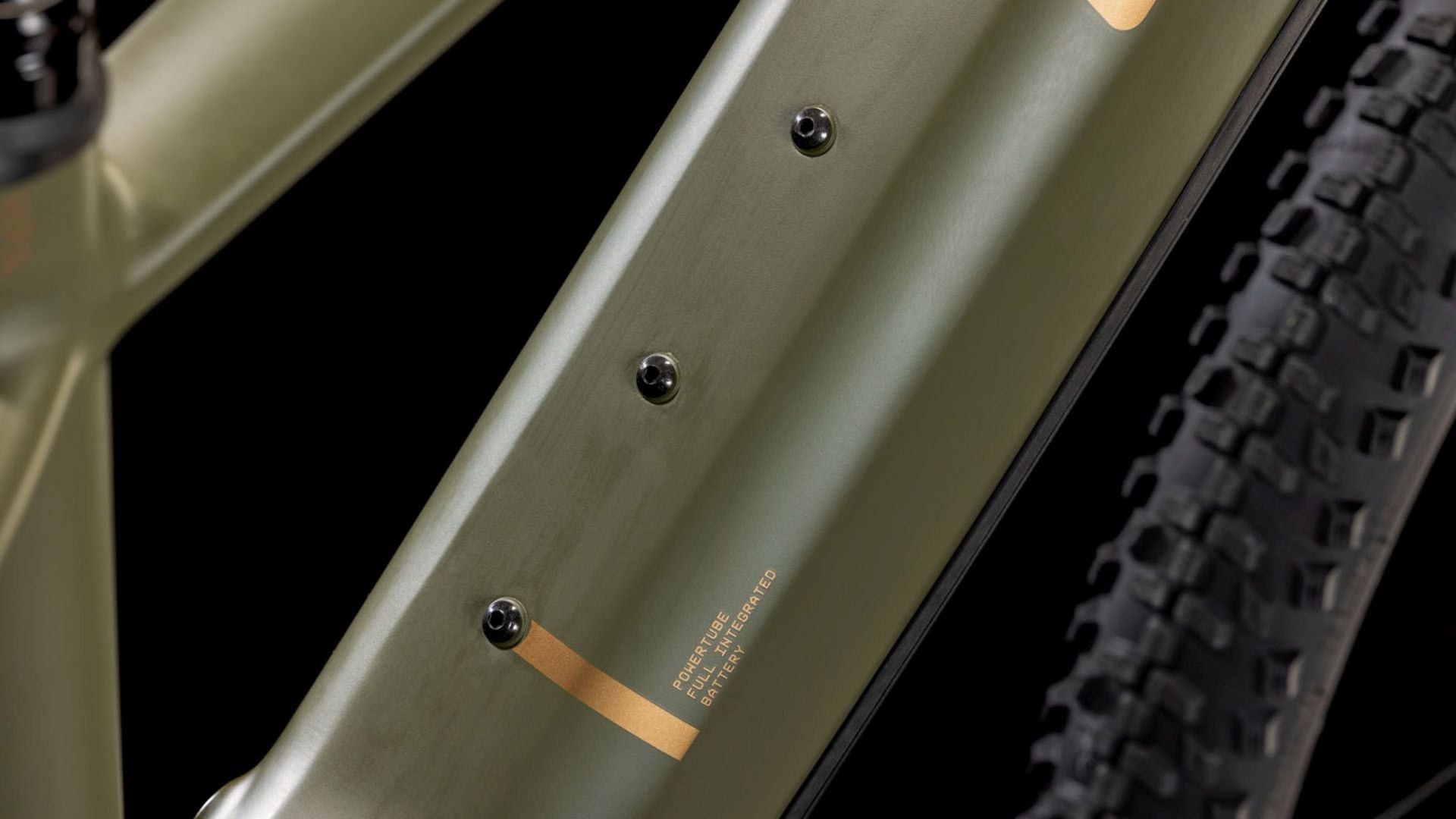 CUBE REACTION HYBRID PRO 800 eMTB BIKE 2025 DUSTYOLIVE' N 'GOLD